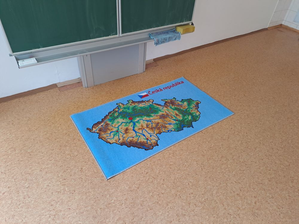 Didaktický koberec MAPA ČR